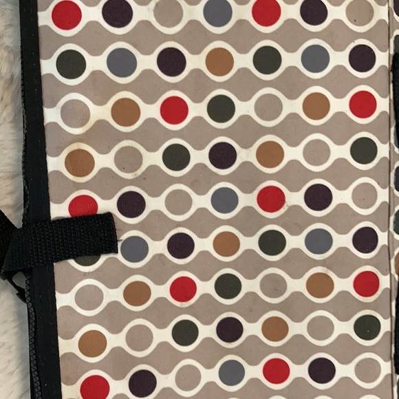 EUC Skip Hop “Pronto” changing station in multicolor Wave Dot pattern. - Picture 16 of 16